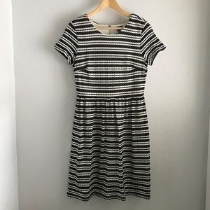 NWT Ann Taylor Black & White Eyelet Dress